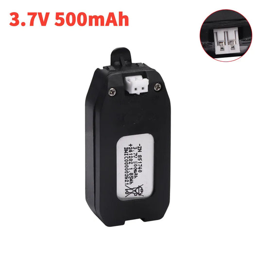 Batterie Drone D12｜3.7V 500mAh Lot de 1